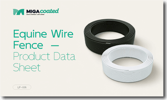 Equine Wire Fence — Product Data Sheet
