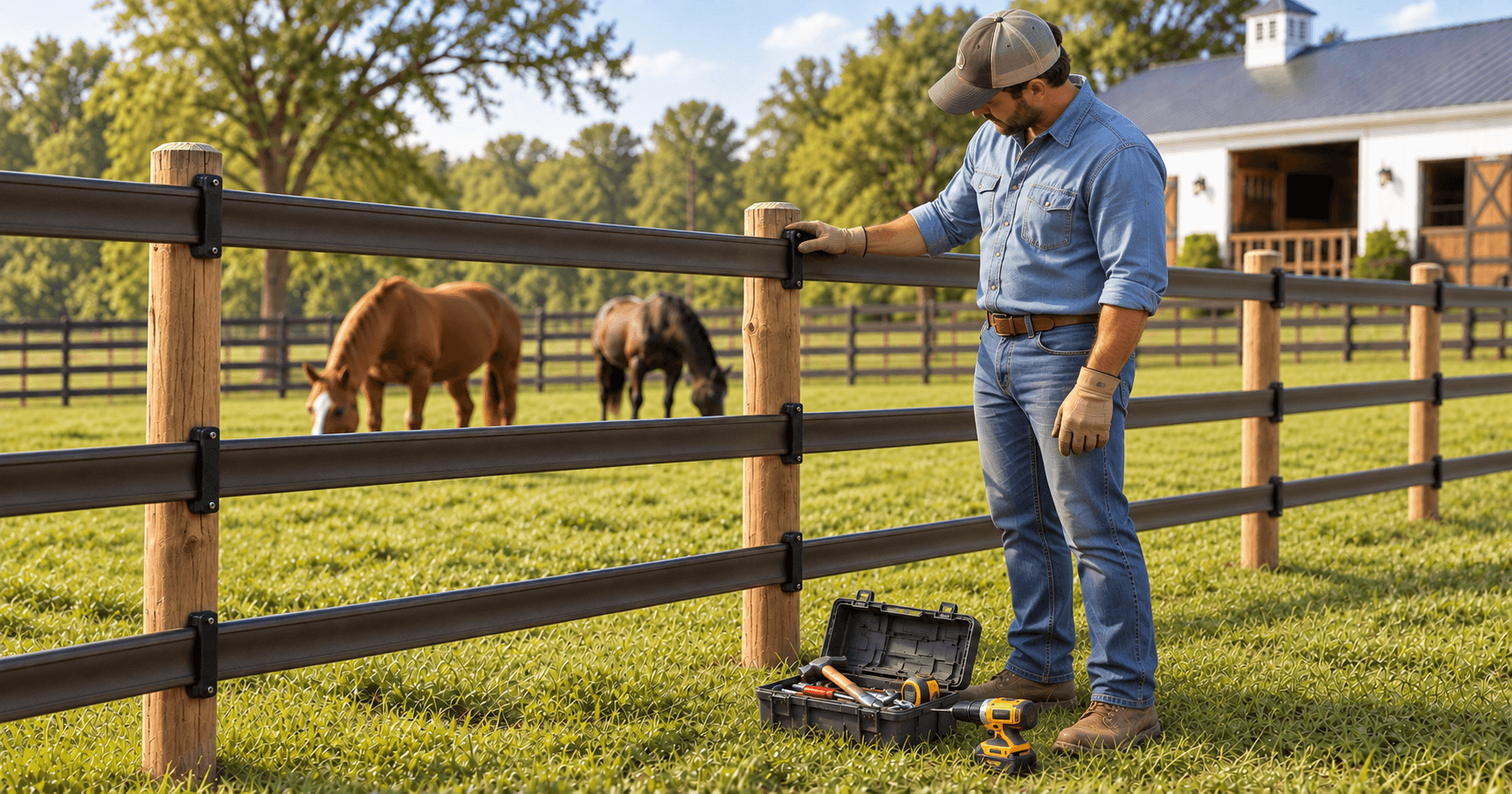 Horse Fence Maintenance Schedule: What to Check Every Season (and What You Can Skip)