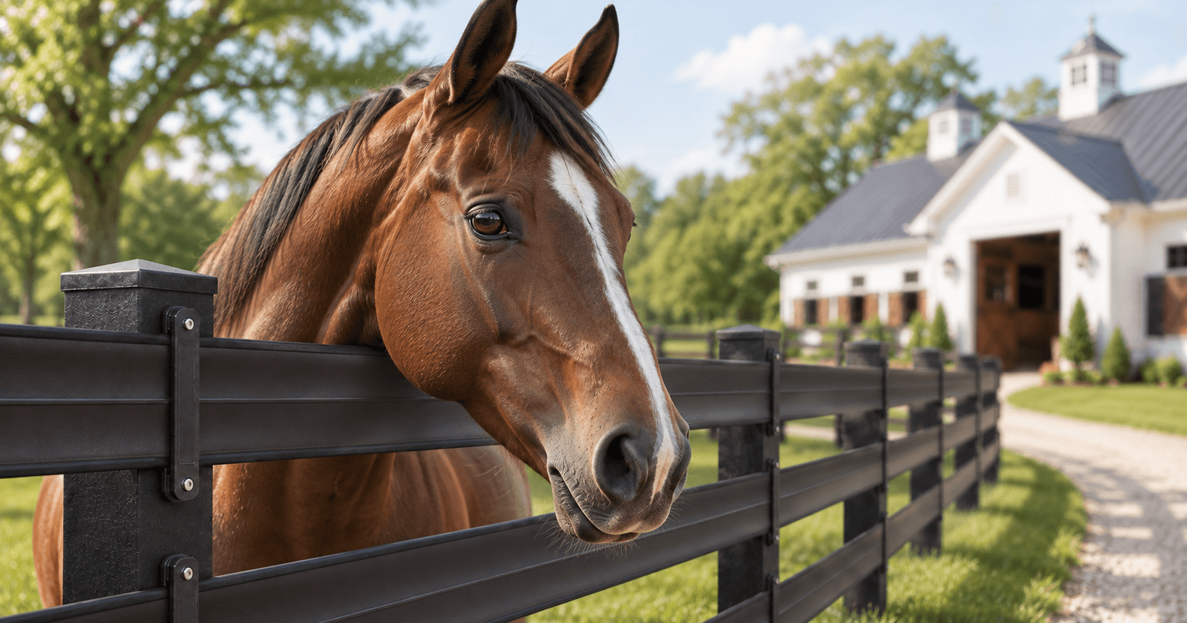 Horse Vision and Fence Visibility: Why Your Fence Color Matters More Than You Think
